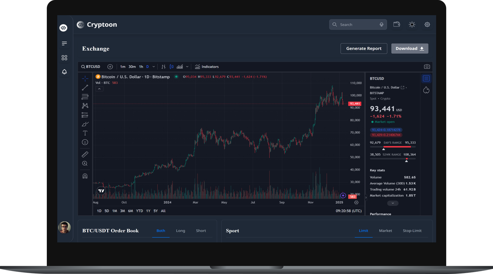 Crypto Trading Web App - Crypto Platform